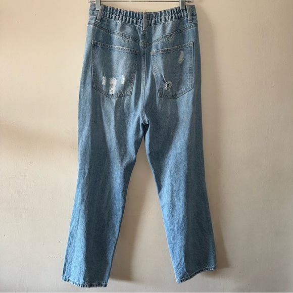 Wax Jean Straight Leg High Rise Size: Large - Picture 2 of 5